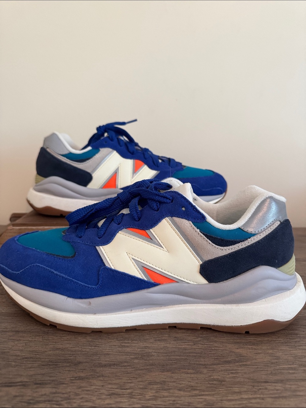 New Balance 57/40 Incubation Pack Team Royal Orange Men’s Size 12 NWOB